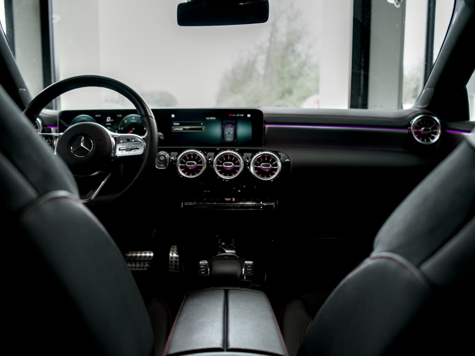 Car interior after cleaning — placeholder image